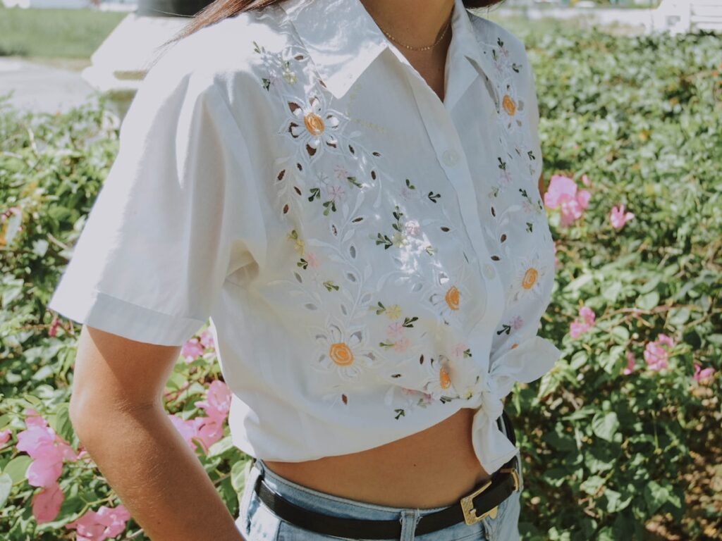 Lana satin blouse